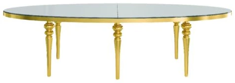 Metal Table Top Oval Big 480x120cm